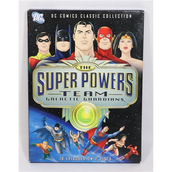 THE SUPER POWERS TEAM GALACTIC GUARDIANS DVD