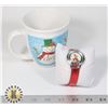 Image 1 : CHRISTMAS MUG SOLD WITH CHRISTMAS WATCH