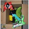 BOX OF ASSORTED TOYS