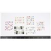 Image 1 : 6 NEW SHEETS OF FLOWER PATTERN NAIL ART STICKERS