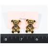 Image 1 : NEW TEDDY BEAR STUD EARRINGS