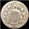 Image 1 : 1875 Shield Nickel NICELY CIRCULATED