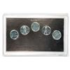 Image 2 : 1943 (5) WW2 Steel Cents Set