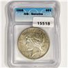 Image 1 : 1928 Silver Peace Dollar ICG Genuine