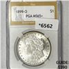 Image 1 : 1899-O Morgan Silver Dollar PGA MS65+