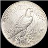 Image 2 : 1921 Silver Peace Dollar NICELY CIRCULATED