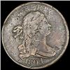Image 1 : 1804 Draped Bust Half Cent NICELY CIRCULATED