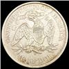 Image 2 : 1871-S Seated Liberty Half Dollar CLOSELY UNC