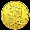 Image 1 : 1836 $2.50 Gold Quarter Eagle UNCIRCULATED