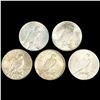 Image 2 : (5) Peace Silver Dollars UNCIRCULATED