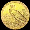 Image 2 : 1911 $5 Gold Half Eagle ABOUT UNCIRCULATED