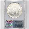 Image 2 : 1991 American Silver Eagle NES MS70