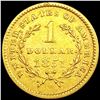 Image 2 : 1851 Rare Gold Dollar UNCIRCULATED