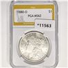Image 1 : 1880-O Morgan Silver Dollar PGA MS62