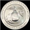 Image 2 : Marine Corps Silver Comm. Coin SUPERB GEM BU