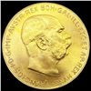 Image 1 : 1915 Austria Gold 100 Corona UNCIRCULATED