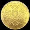 Image 2 : 1915 Austria Gold 100 Corona UNCIRCULATED