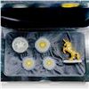 Image 2 : (4) 1994 China Unicorn Coin Set w/ Cert.
