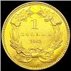 Image 2 : 1861 Rare Gold Dollar UNCIRCULATED