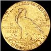 Image 2 : 1909 $2.50 Gold Quarter Eagle UNCIRCULATED