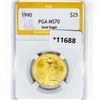 Image 1 : 1990 Gold $25 Eagle PGA MS70