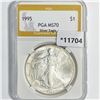 Image 1 : 1995 American Silver Eagle PGA MS70