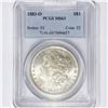 Image 1 : 1883-O Morgan Silver Dollar PCGS MS63