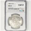 Image 1 : 1883-O Morgan Silver Dollar NGC MS63