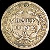 Image 2 : 1858-O Seated Liberty Half Dime LIGHT CIRC