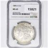Image 1 : 1885-O Morgan Silver Dollar NGC MS63