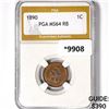 Image 1 : 1890 Indian Head Cent PGA MS64 RB