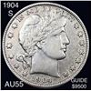 Image 1 : 1904-S Barber Half Dollar CHOICE AU