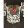 Image 2 : 4 RCR Da Vinci Collection Italy Heavy Rocks Glasses (approx: 3.5"T 3.25"W)