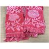Image 2 : Vintage Pink Towel / Facecloth set (good overall condition)