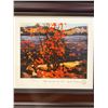 Image 1 : Tom Thomson "Lake and Red Tree, 1916" 279/8700 (Frame approx: 14x13.25")