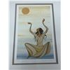 Image 1 : Maxine Noel / Ioyan Mani "Sun Catcher" (Frame approx: 13.5x11")