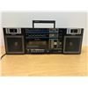Image 1 : Sony CFS 4000 AM/FM Cassette Boom Box Ghetto Blaster Detachable Speakers