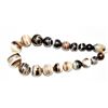 Image 2 : ANTIQUE SULAIMANI BANDED AGATE BEADS NECKLACE