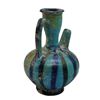 Image 2 : ISLAMIC SELJUK TURQUOISE GLAZED EWER 12TH CENTURY