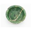 Image 1 : AN ANCIENT ISLAMIC SELJUK GREEN GLAZED CERAMIC BOWL
