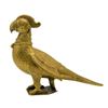 Image 1 : IMPORTANT MUGHAL BRASS PARROT WITH NIGARI INSCRIPTIONS