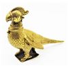 Image 2 : IMPORTANT MUGHAL BRASS PARROT WITH NIGARI INSCRIPTIONS