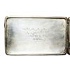 Image 2 : IMPORTANT DATED IRAQI SILVER NEILLIO BOX WITH WRITING MESSAGE