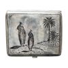 Image 1 : IMPRESSIVE IRAQI SILVER NEILLO BOX MADE BY FAMOUS AMARA