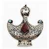Image 1 : AN ANTIQUE ISLAMIC SELJUK STYLE SILVER PENDENT