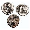 Image 2 : LOT OF 3 NICE ANCIENT PARTHIAN EMPIRE SILVER DRACHMS