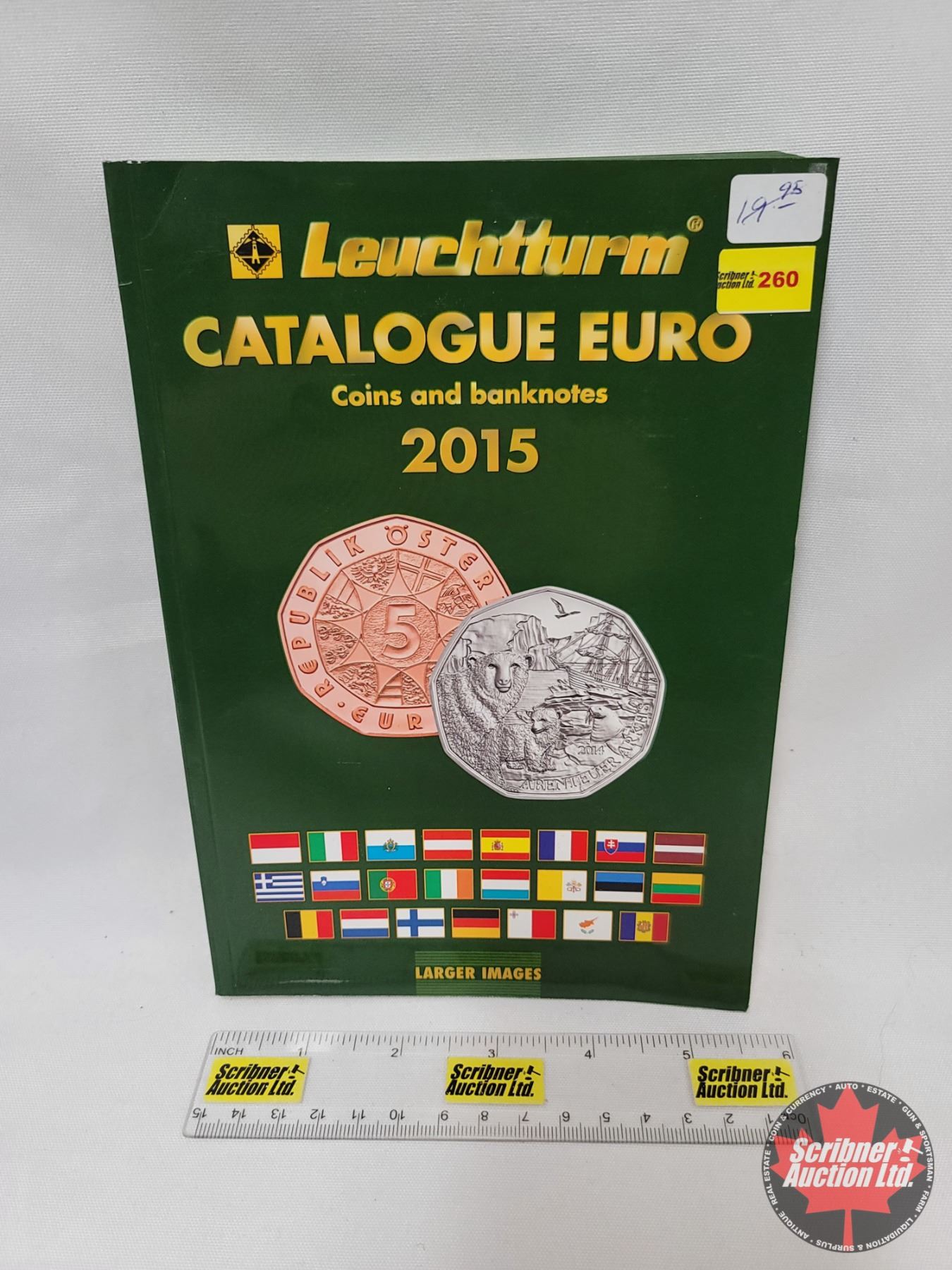 Leuchtturm CATALOGUE EURO Coins & Banknotes 2015 (SEE PICS!)
