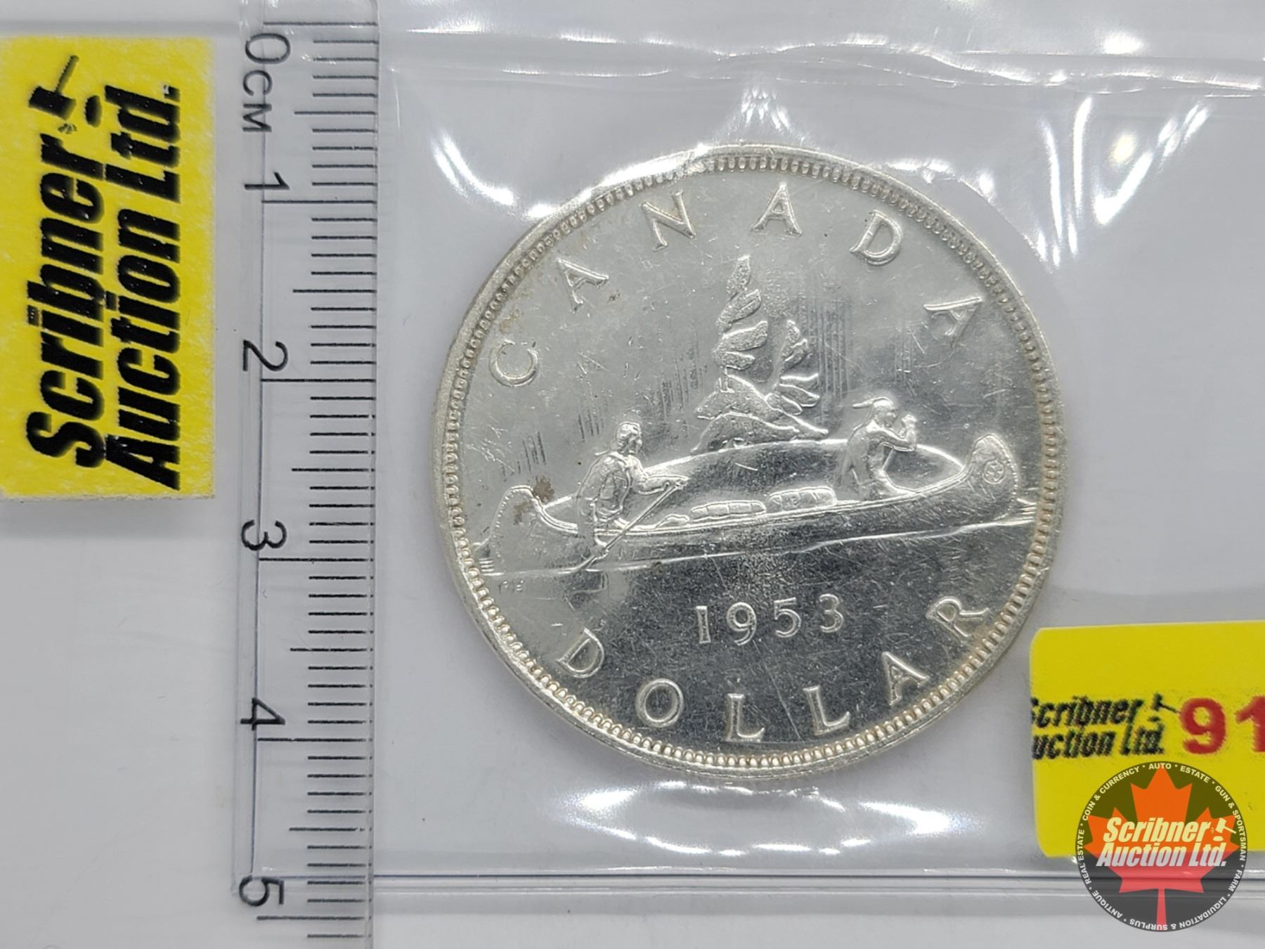 Canada Silver Dollar 1953 SEE PICS canada-silver-dollar-1953-see-pics