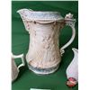 Image 2 : English Pottery Pitchers (3): Burleigh & Parianware (2) (SEE PICS!)