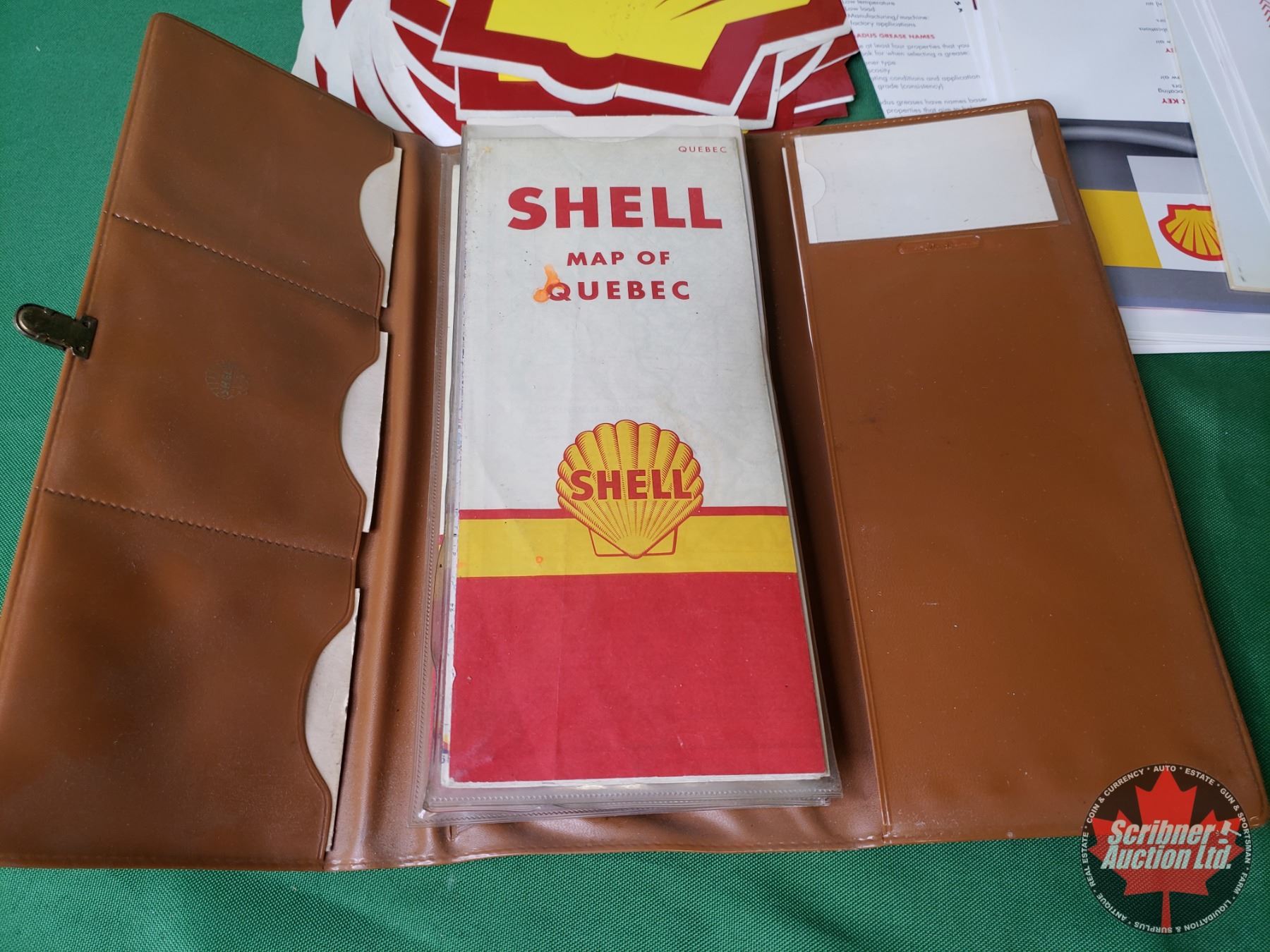 SHELL Grouping: (Maps, Pamphlets, Decals, etc!) (SEE PICS!)